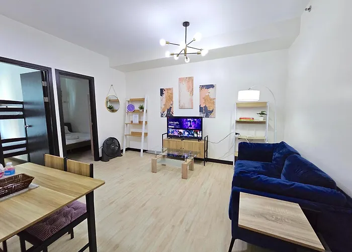 Apartment Spacious 2br San Lorenzo Place 4km Airport Manila
